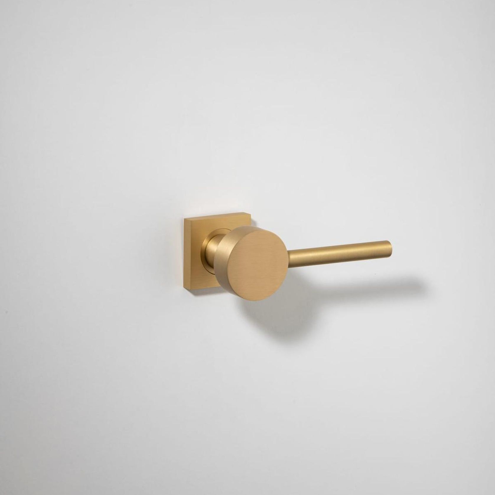 Geppetto Door Lever - Square Rose gallery detail image