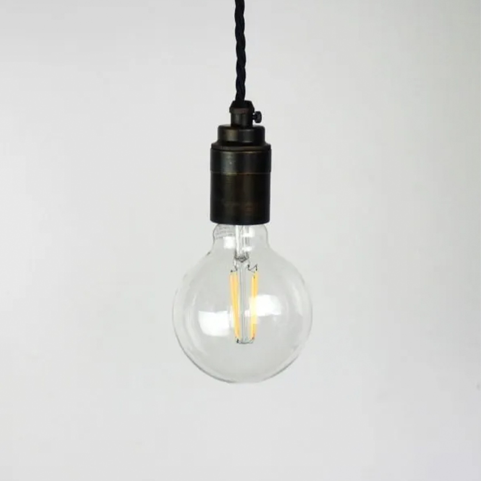G95 LED Filament Light Bulb (Warm White) gallery detail image