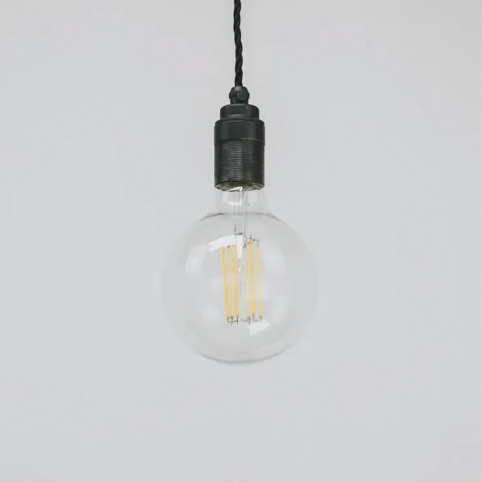 G125 LED Filament Light Bulb (Warm White) gallery detail image