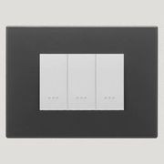 Vimar Eikon Exe Light Switches | Plate Glass gallery detail image
