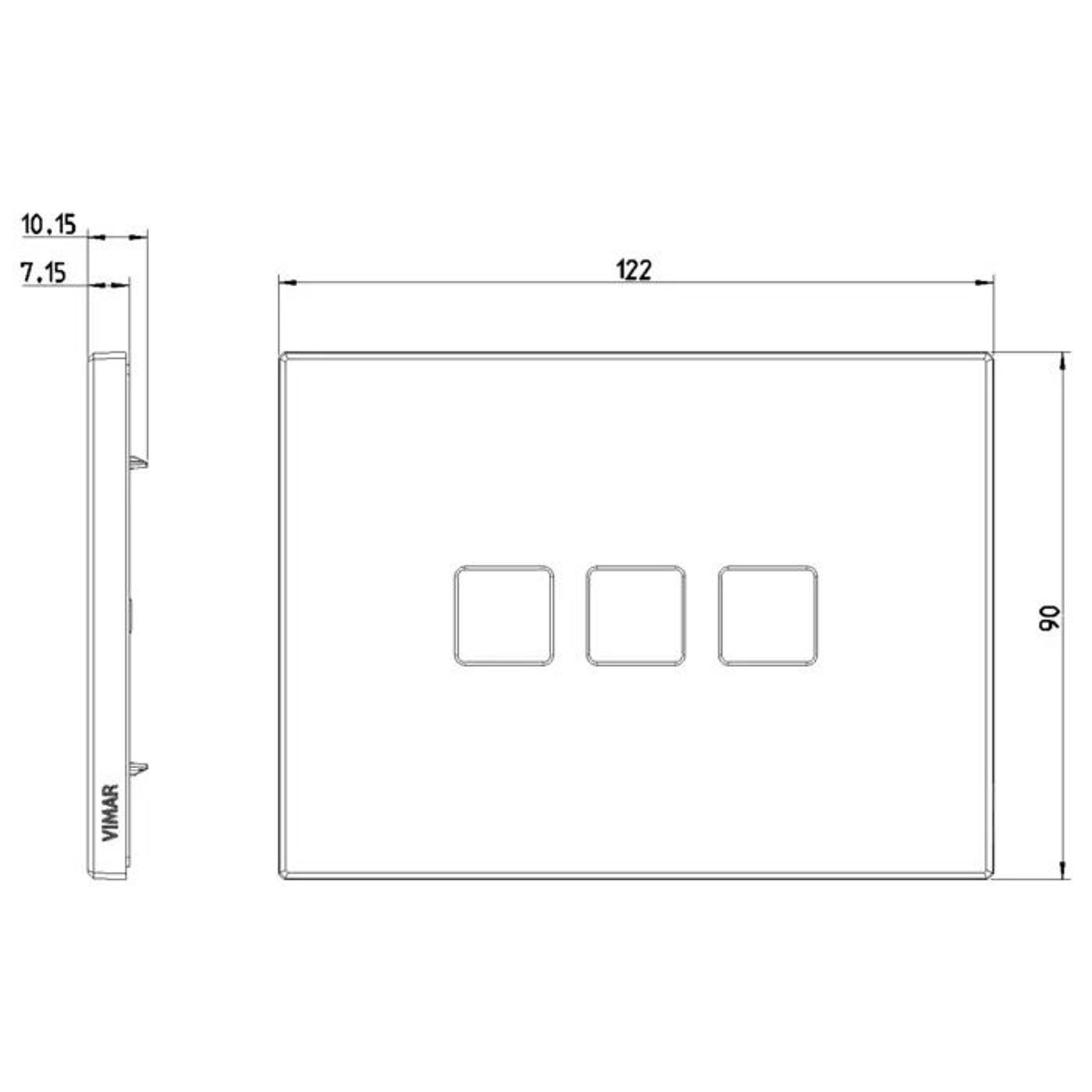 Vimar Eikon Flat Light Switches gallery detail image