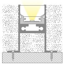 Rigid In Ground Light 10W Winged gallery detail image