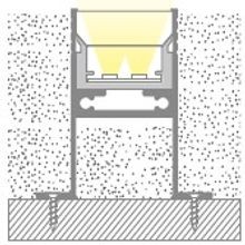 Rigid In Ground Light 15W Winged gallery detail image