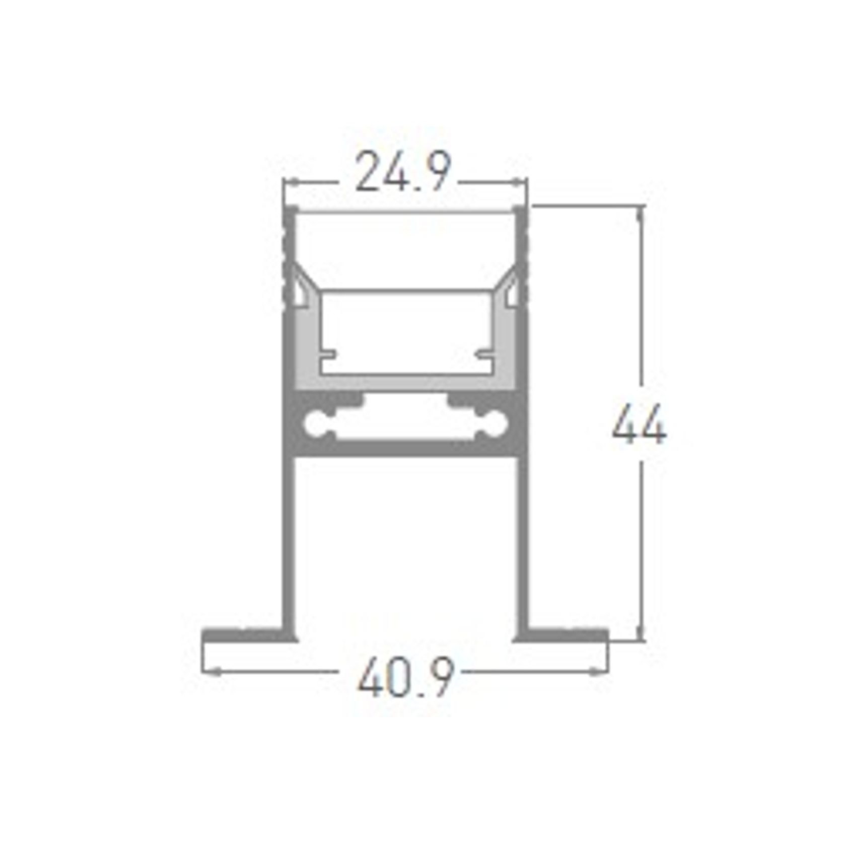 Rigid In Ground Light 15W Winged gallery detail image