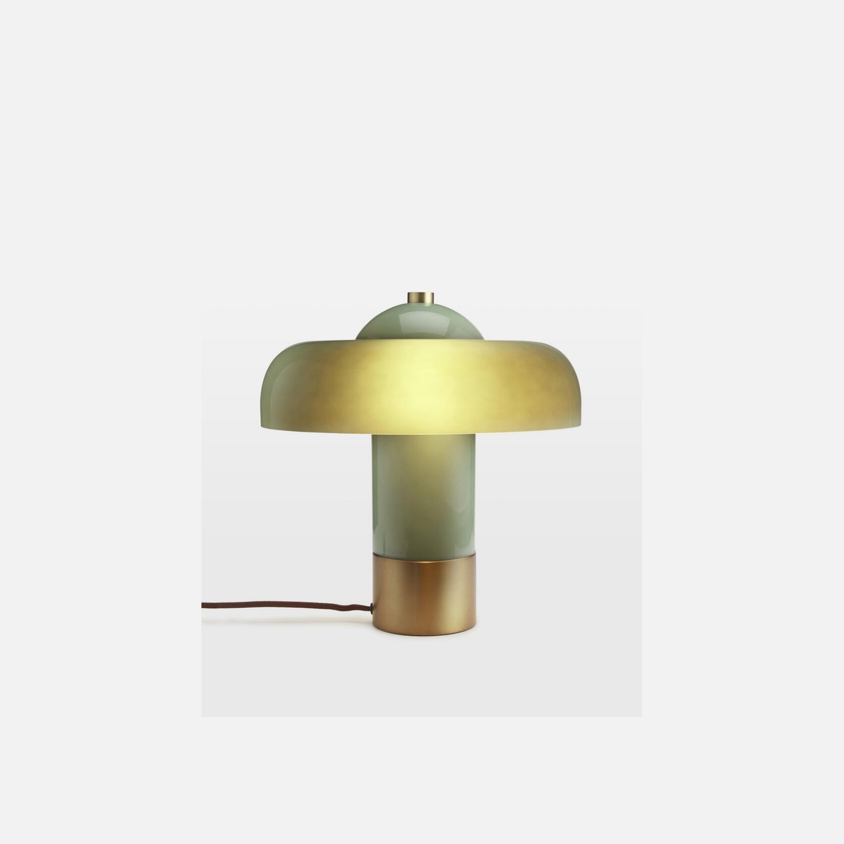 Soho Home | Giovanni Table Lamp | Green gallery detail image