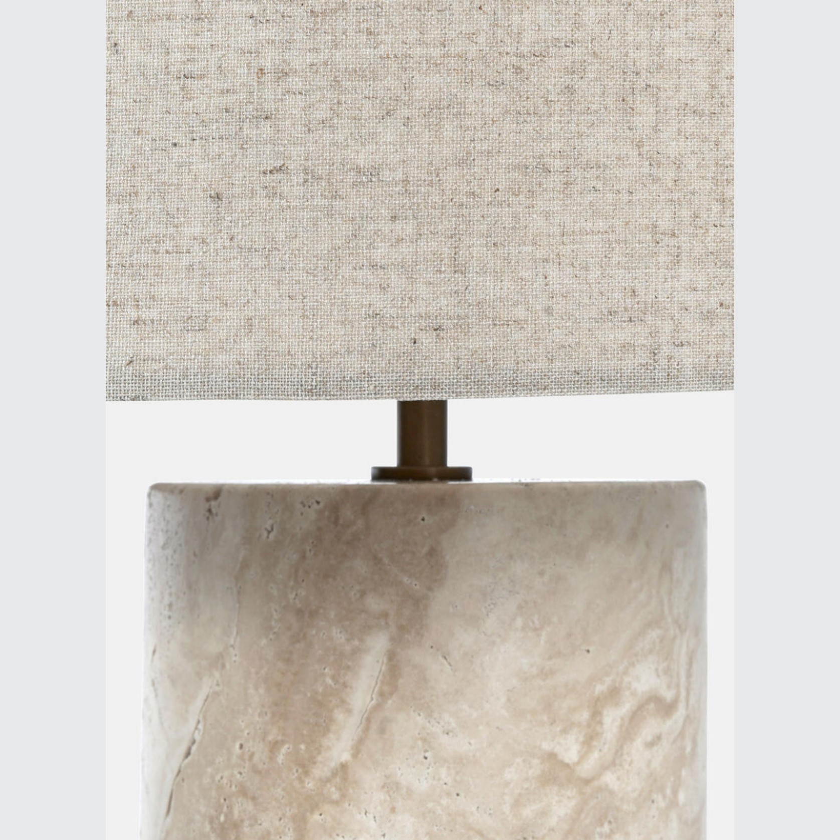 Soho Home | Remi Stone Table Lamp | Medium gallery detail image