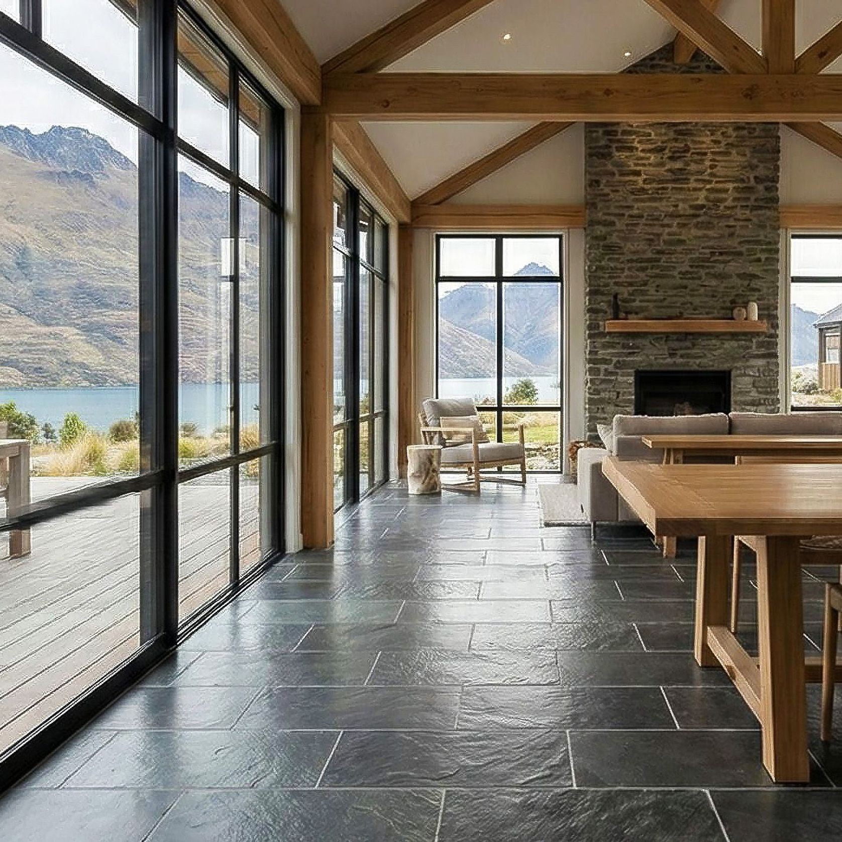 Chateaux Sea Grey Limestone Collection | Stone gallery detail image
