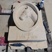 Limestone Engraved Name & Date Stones gallery detail image