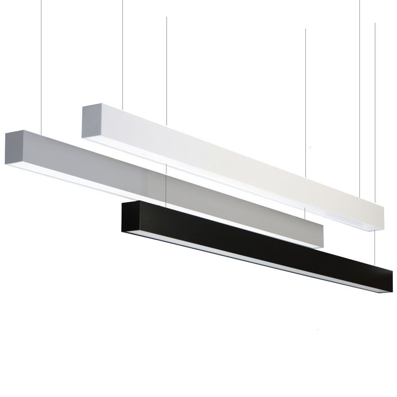 MATAKANA GZ6588-54W-WH Linear Office Pendant Light gallery detail image