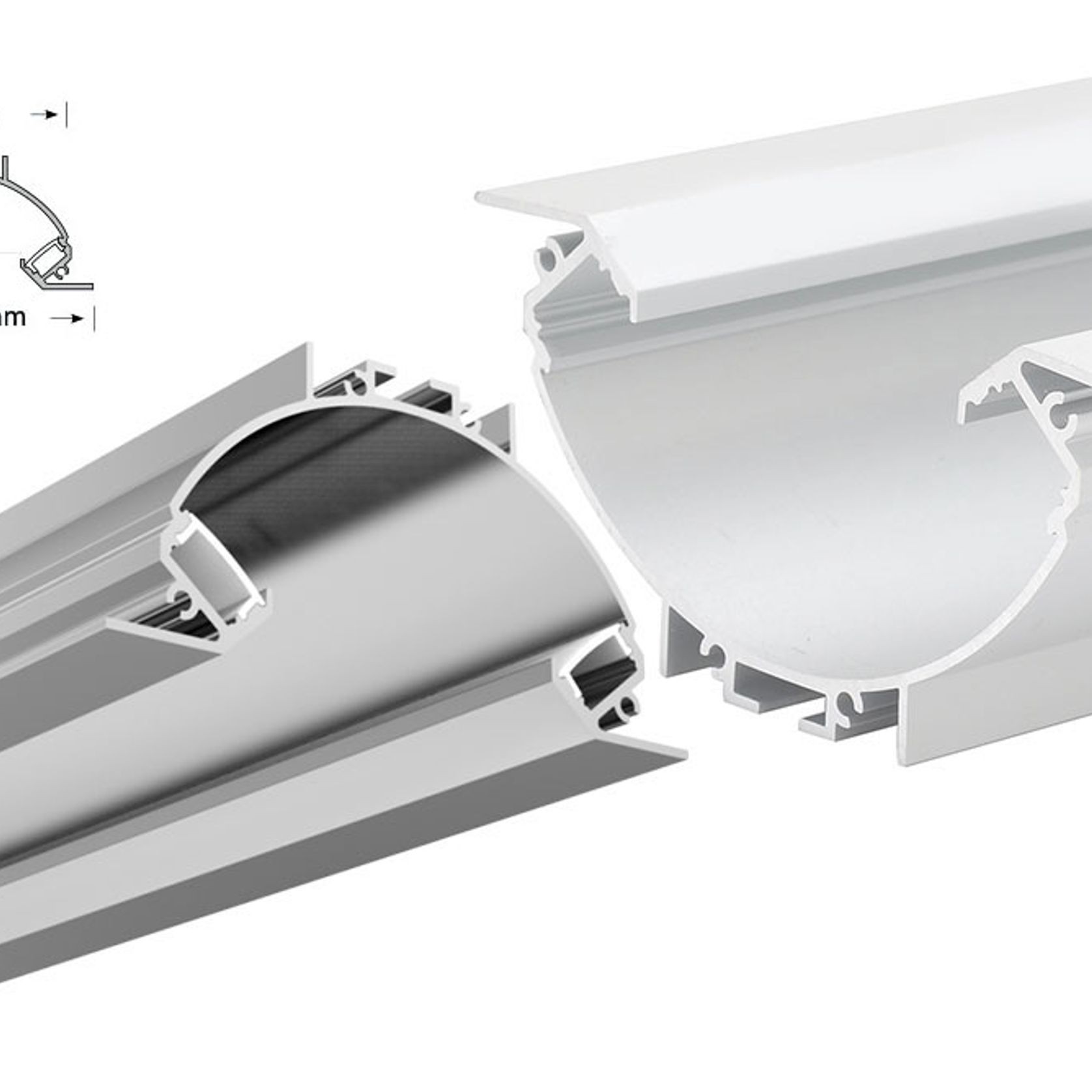 Dual Indirect Recessed Extrusion gallery detail image