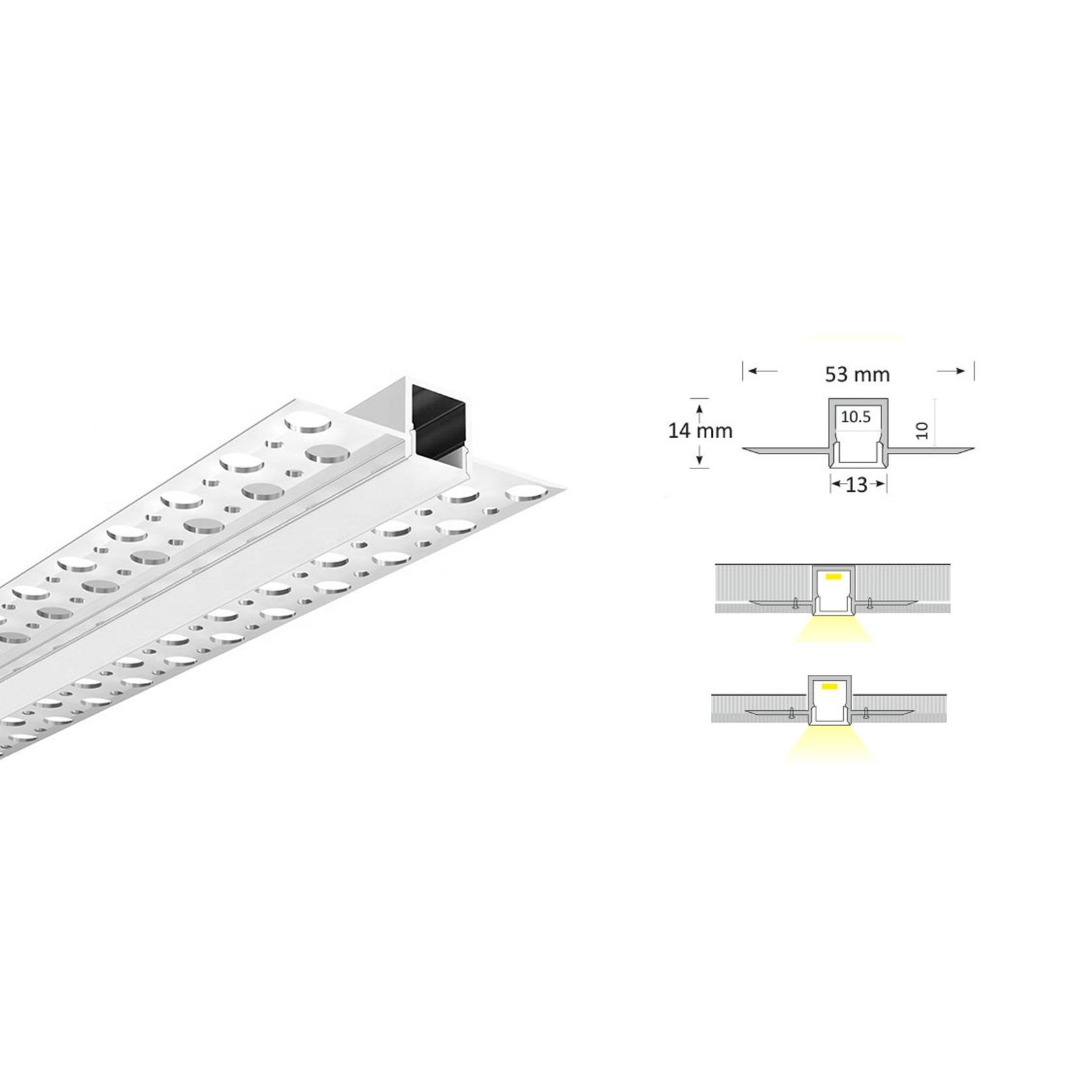 Streamlined Trimless Extrusion gallery detail image