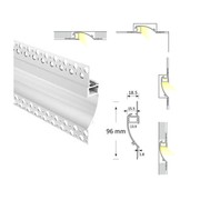 Cove Lighting Trimless Extrusion TL014 gallery detail image