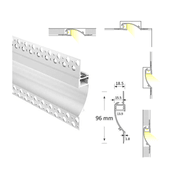 Cove Lighting Trimless Extrusion TL014 gallery detail image