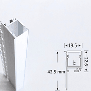 TL023 trimless extrusion