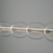 Insider LED Linear Glass Pendant in Nickel gallery detail image