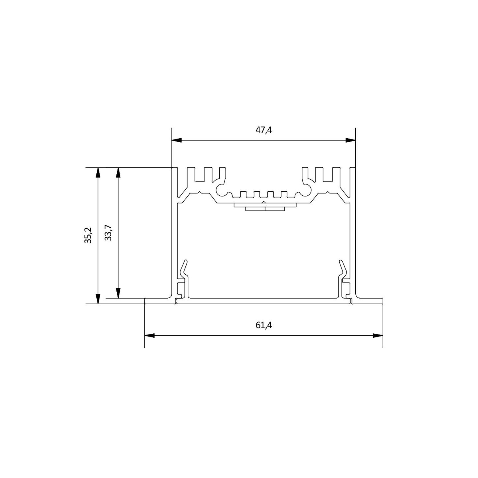 Downhill Dan 35 Linear LED Light gallery detail image