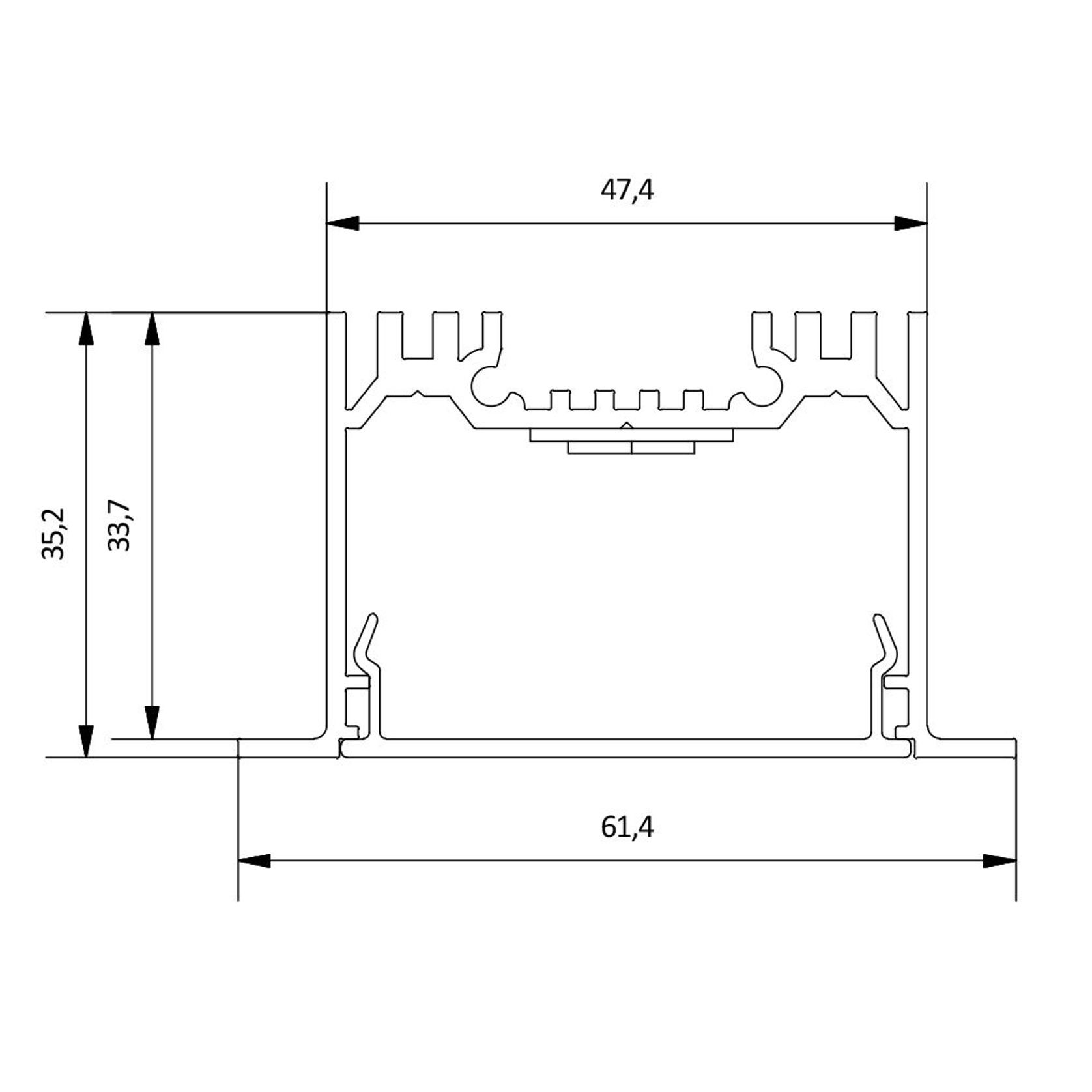 Downhill Dan 35 Linear LED Light gallery detail image