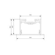 Downhill Dan 35 Linear LED Light gallery detail image