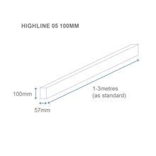 Highline 05 | 100mm Luminaire Light gallery detail image