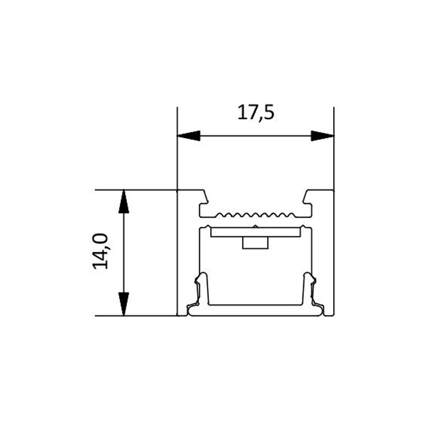 Flat Freddie 14 Linear LED Light gallery detail image