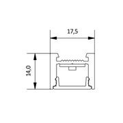 Flat Freddie 14 Linear LED Light gallery detail image