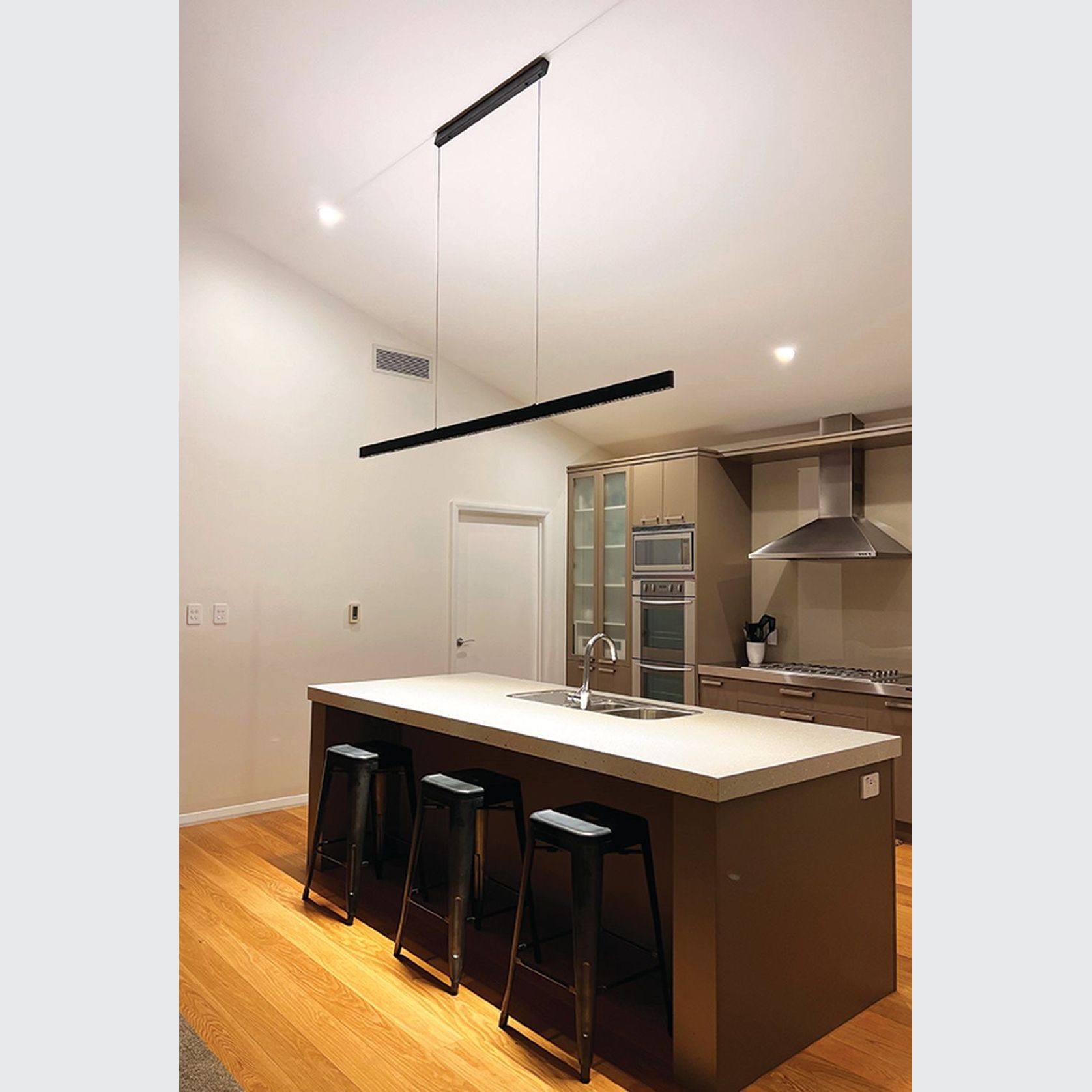 CLEVEDON Optical Lens LS2555L Slimline Linear Pendant gallery detail image