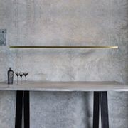 Capsühl Linear LED Pendant Brass gallery detail image