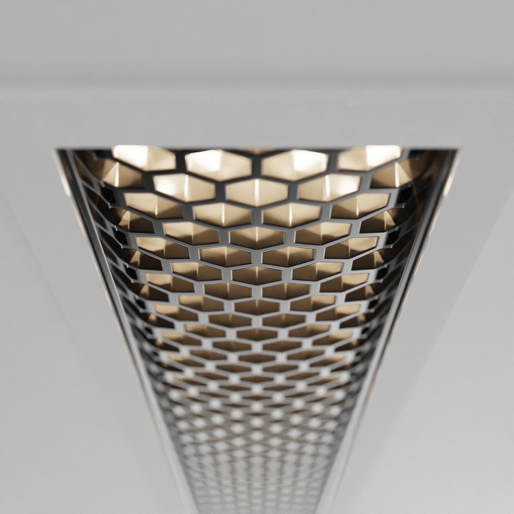 Tyke N-Series Honeycomb Recessed - Linear LED Light gallery detail image