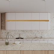 Capsühl Linear LED Pendant Oak gallery detail image