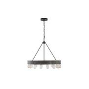 Roark 30″ Modular Ring Chandelier – Iron gallery detail image