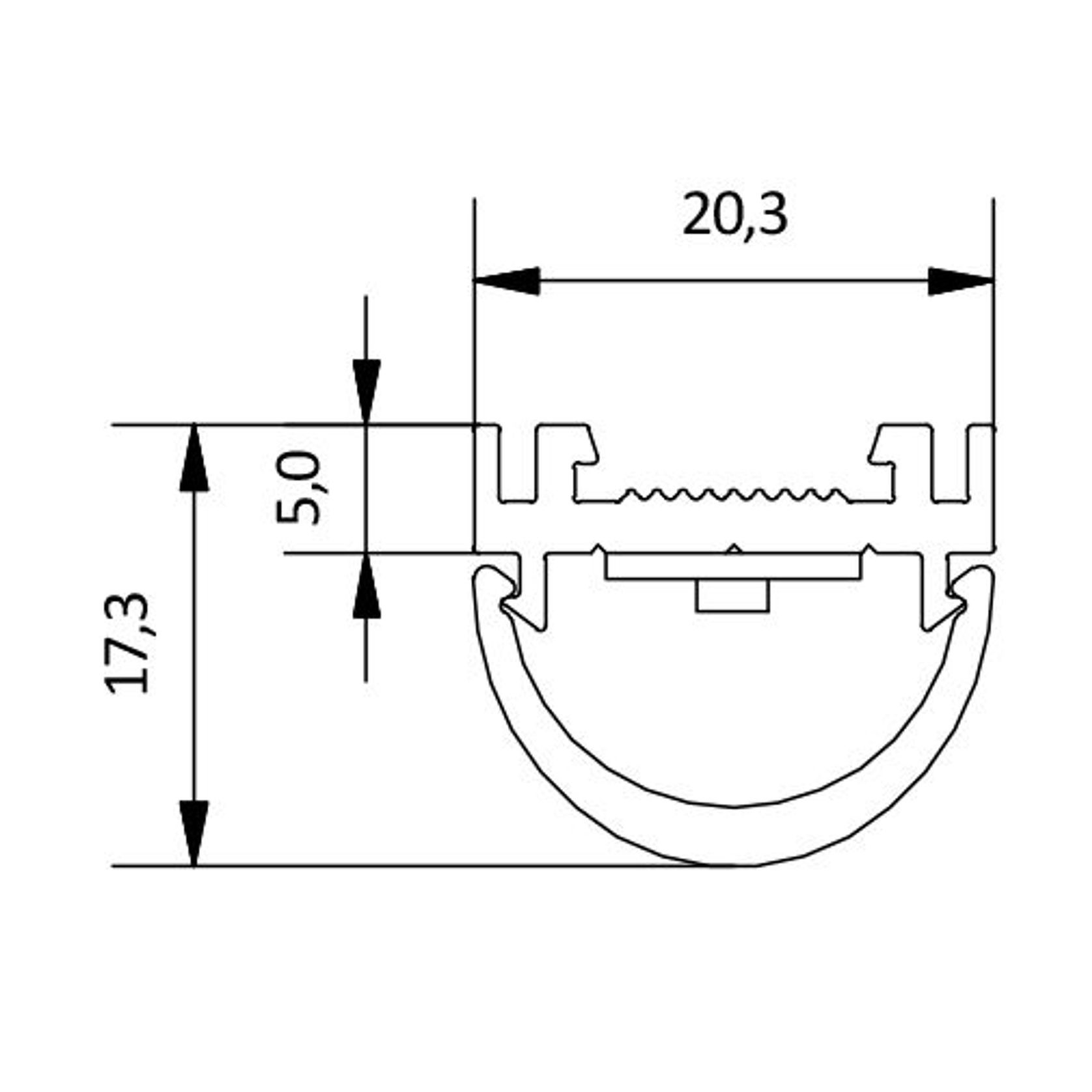 Sideways Sally 5C Linear LED Light gallery detail image