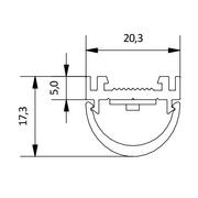 Sideways Sally 5C Linear LED Light gallery detail image
