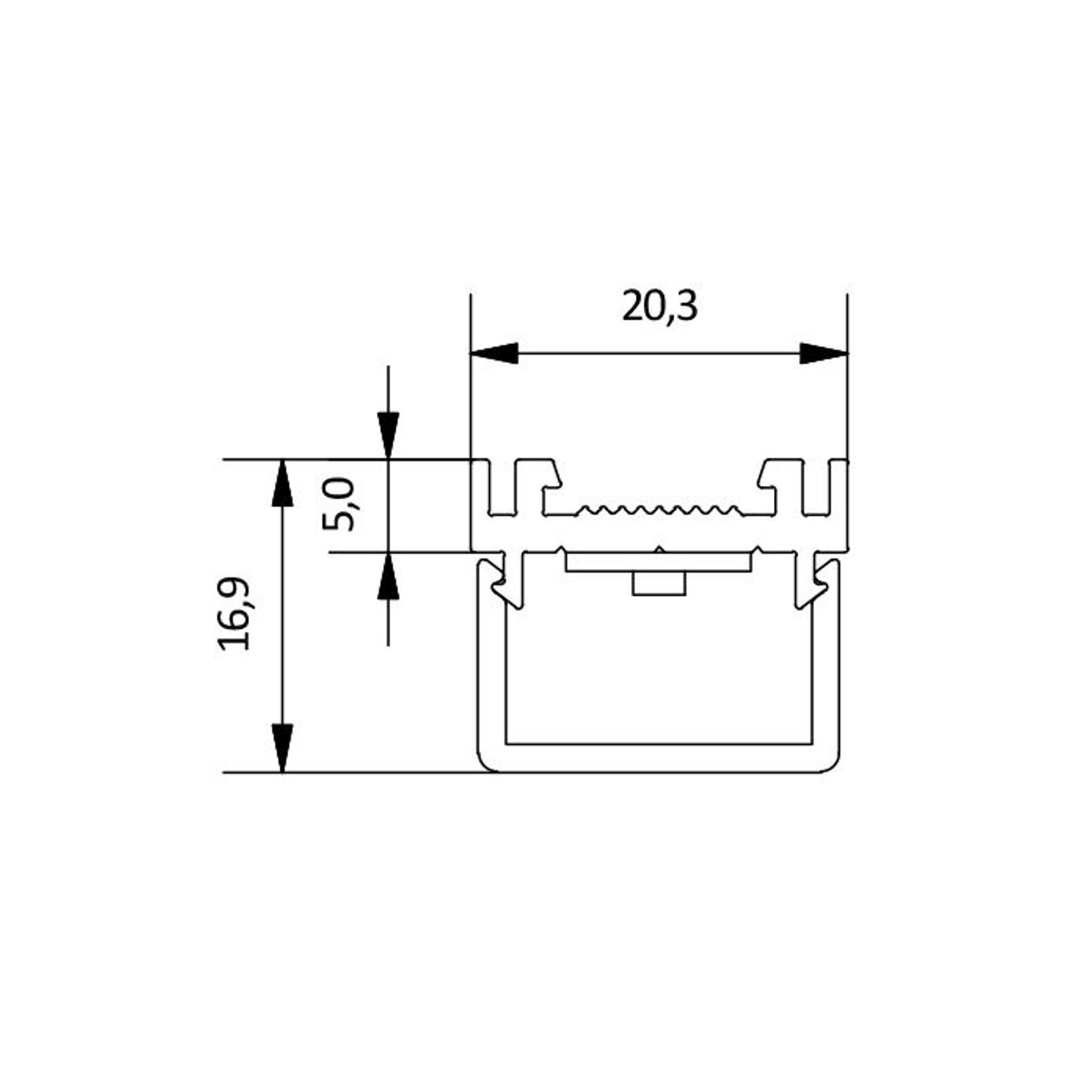 Sideways Sally 5R Linear LED Light gallery detail image