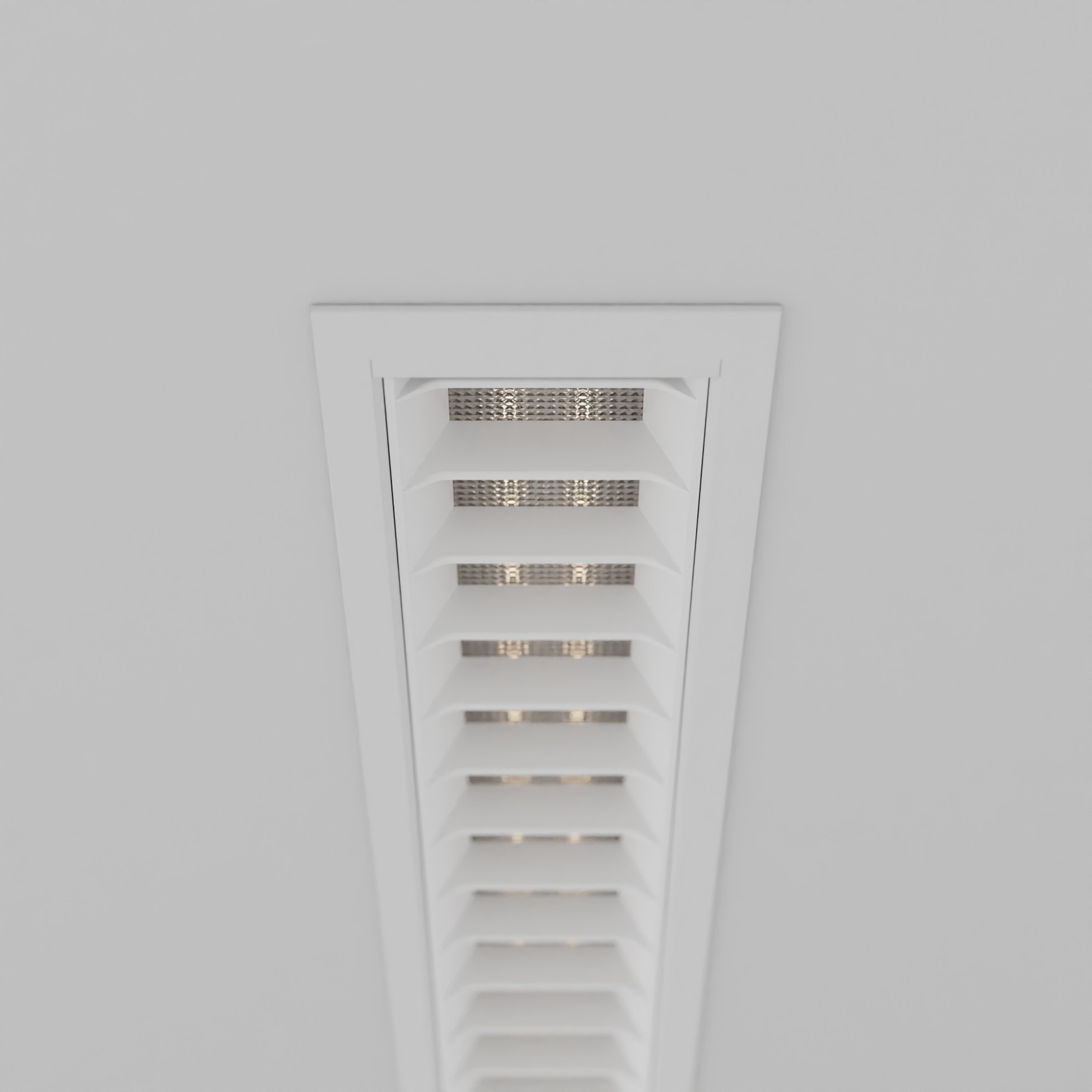 Tyke 3 Louvre Recessed Linear Light gallery detail image