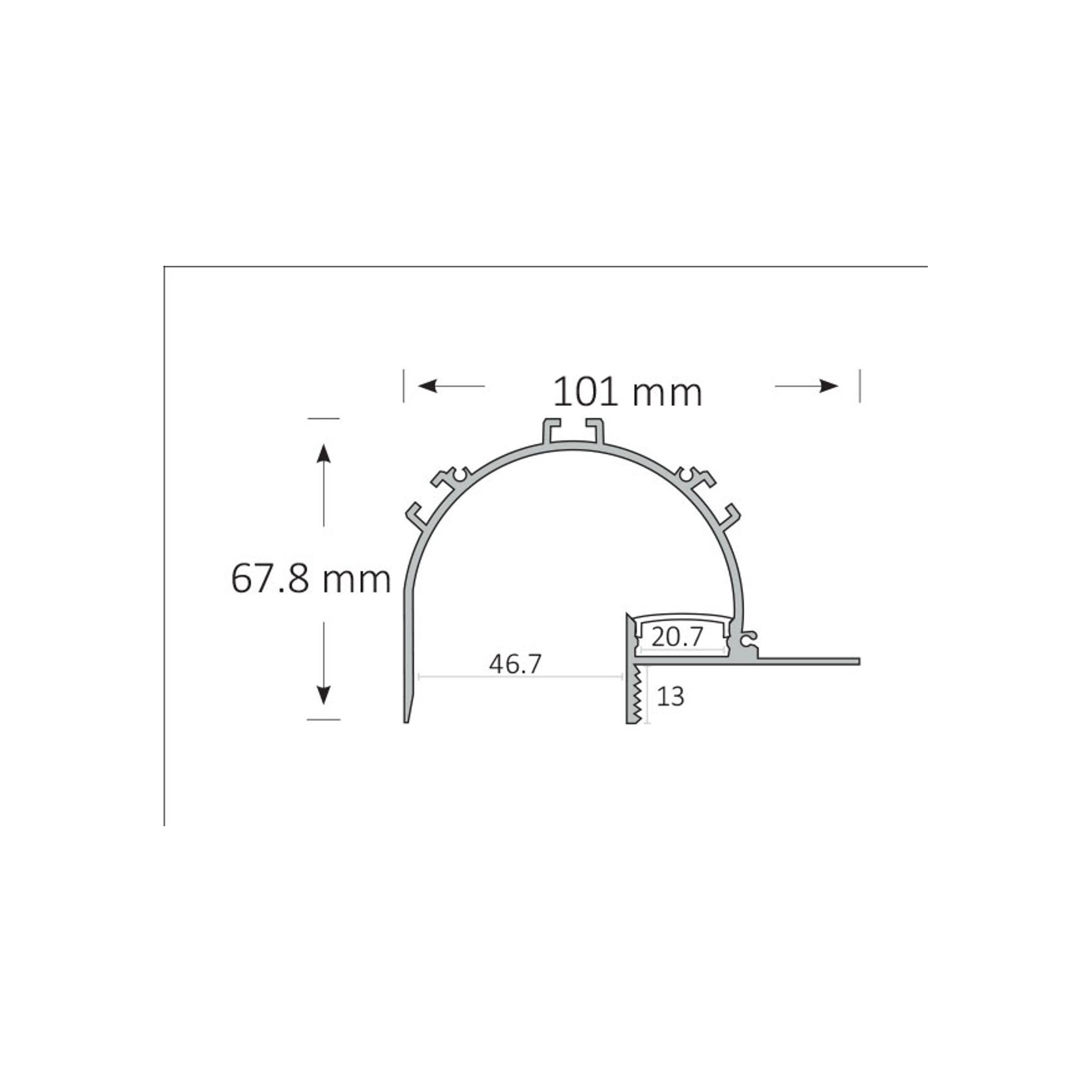 Vaulted Extrusion for Cove Lighting gallery detail image