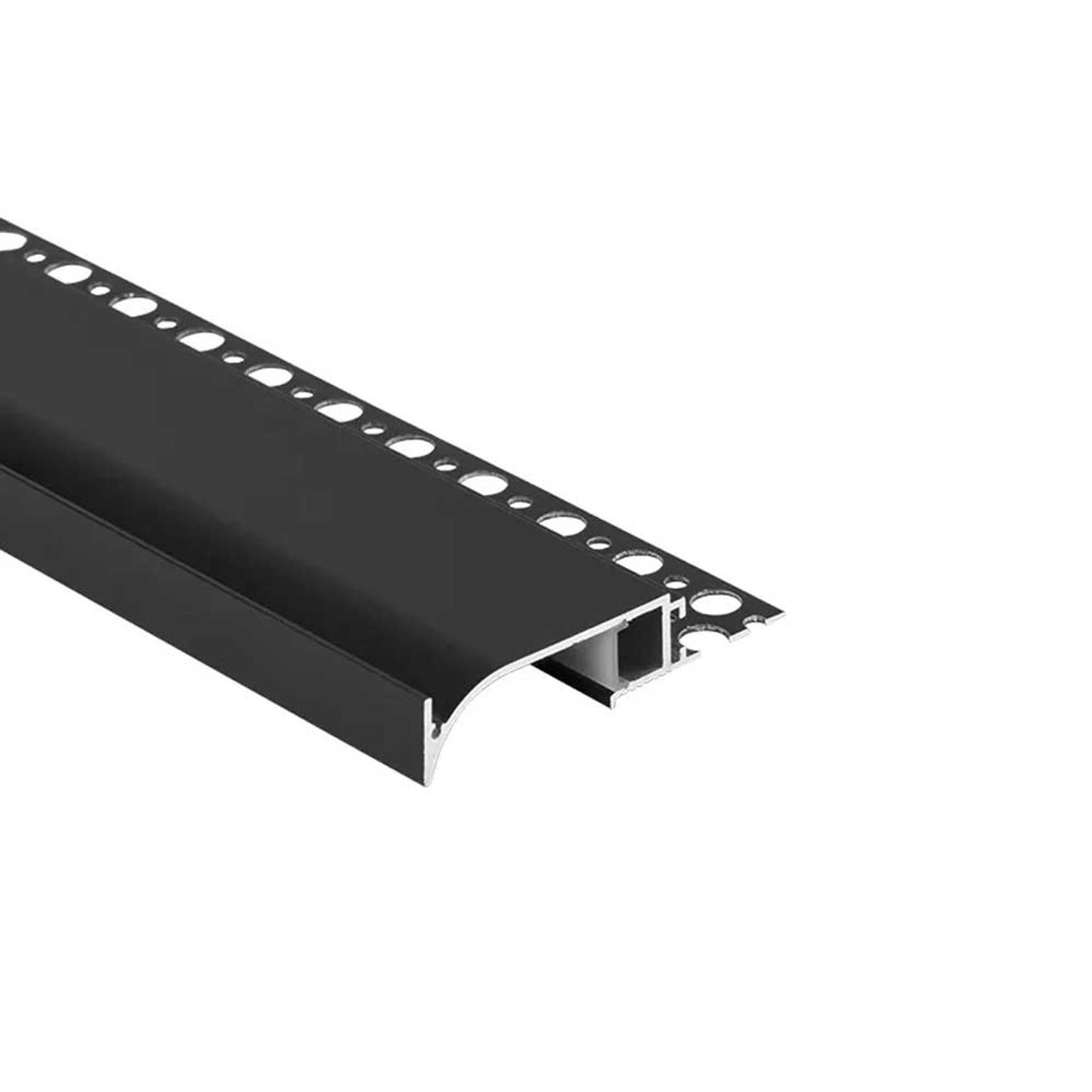 LED Skirting Board -Black Aluminum Baseboard Extrusion gallery detail image