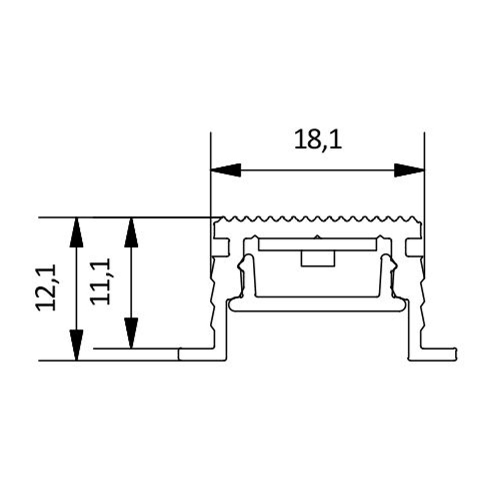 Tiny Tim 11 Linear LED Light gallery detail image