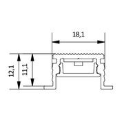 Tiny Tim 11 Linear LED Light gallery detail image