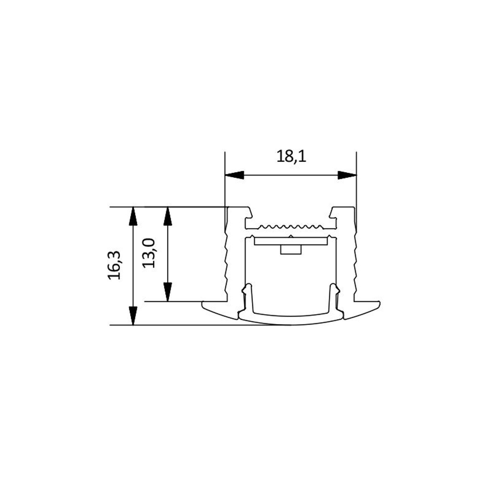 Trim Tim 13 Linear LED Light gallery detail image