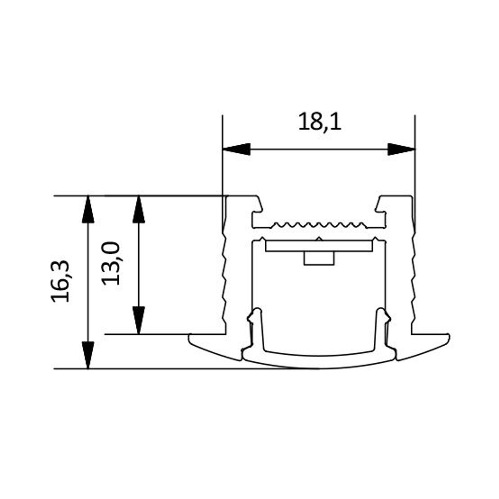 Trim Tim 13 Linear LED Light gallery detail image