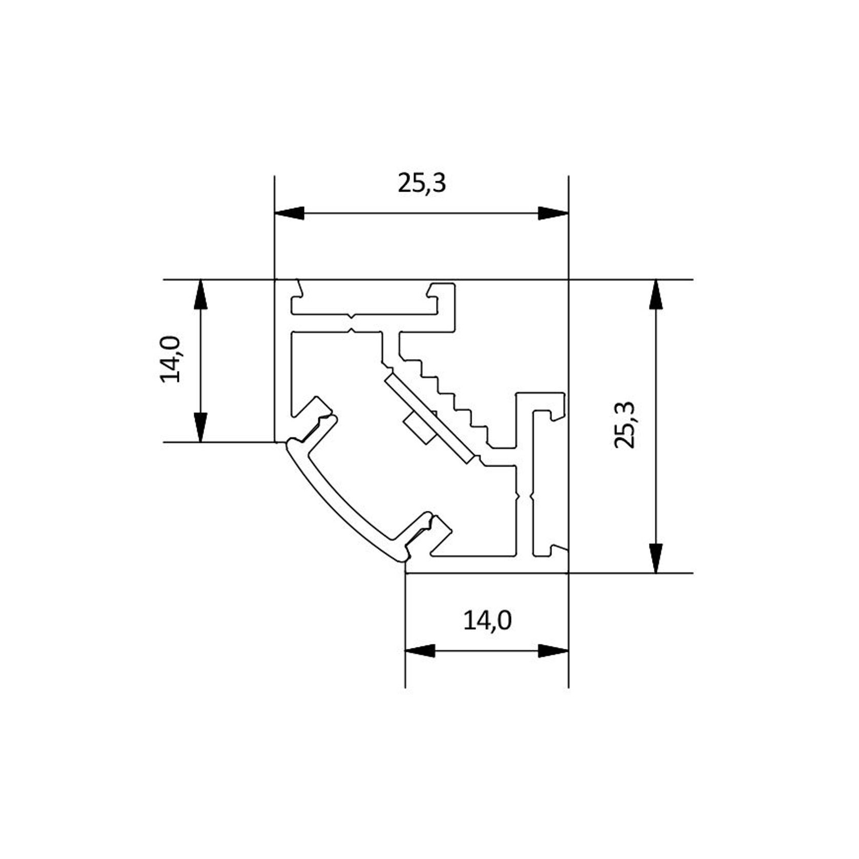 Wheres Ben 25 Linear LED Light gallery detail image