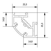 Wheres Ben 25 Linear LED Light gallery detail image