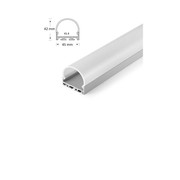 Semi Circular LED Extrusion gallery detail image