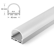 Semi Circular LED Extrusion Surface Mount or Pendant gallery detail image