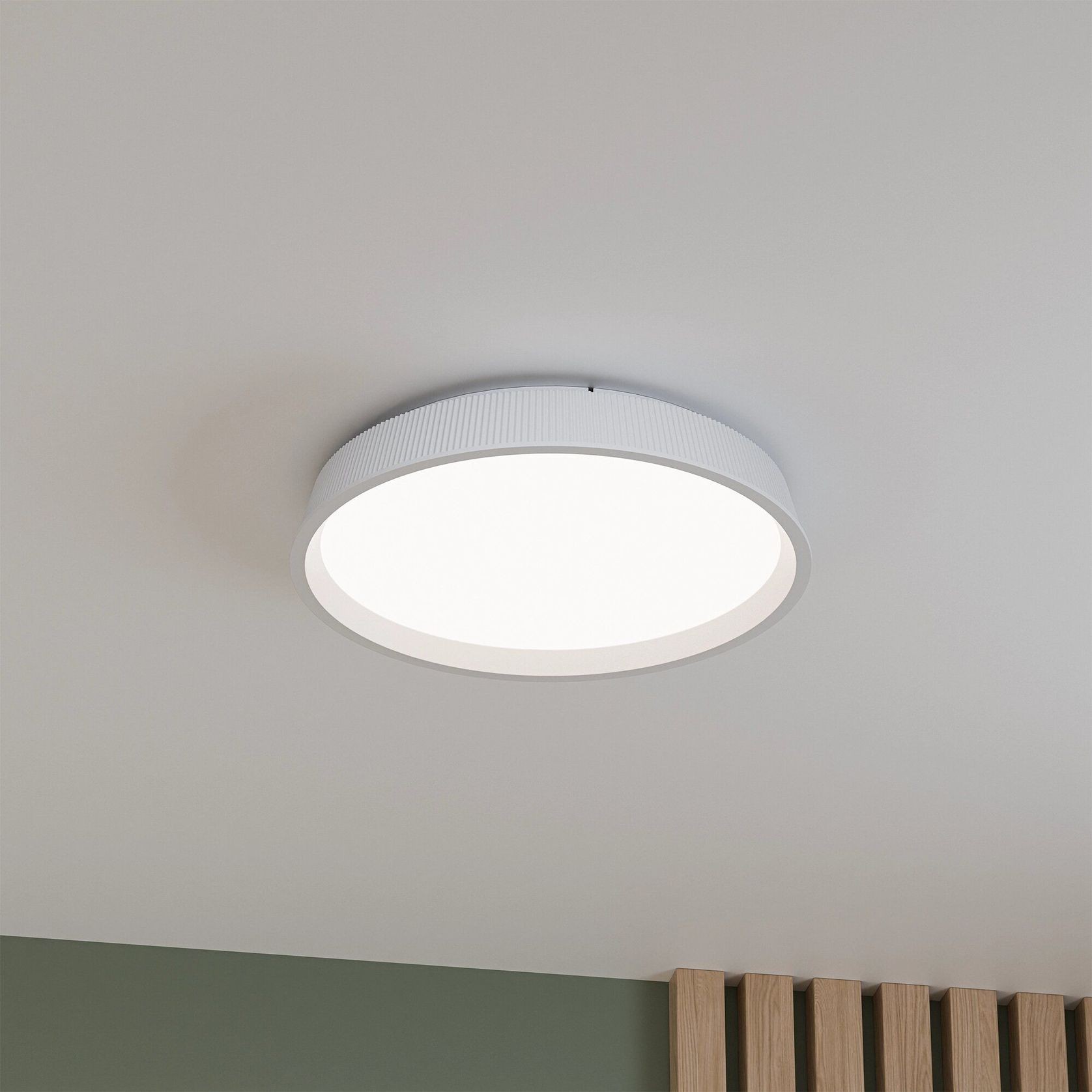 Kinglet Ribbed Ceiling Light gallery detail image