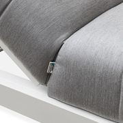 Piha Double White Outdoor Lounger gallery detail image