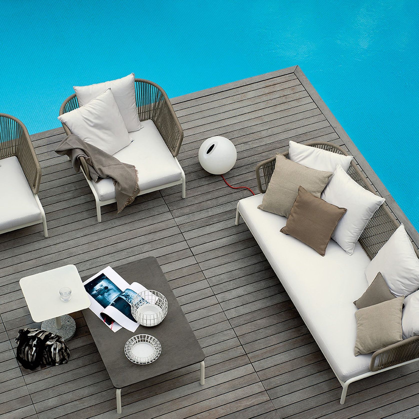 Spool Outdoor Armchair by Roda gallery detail image