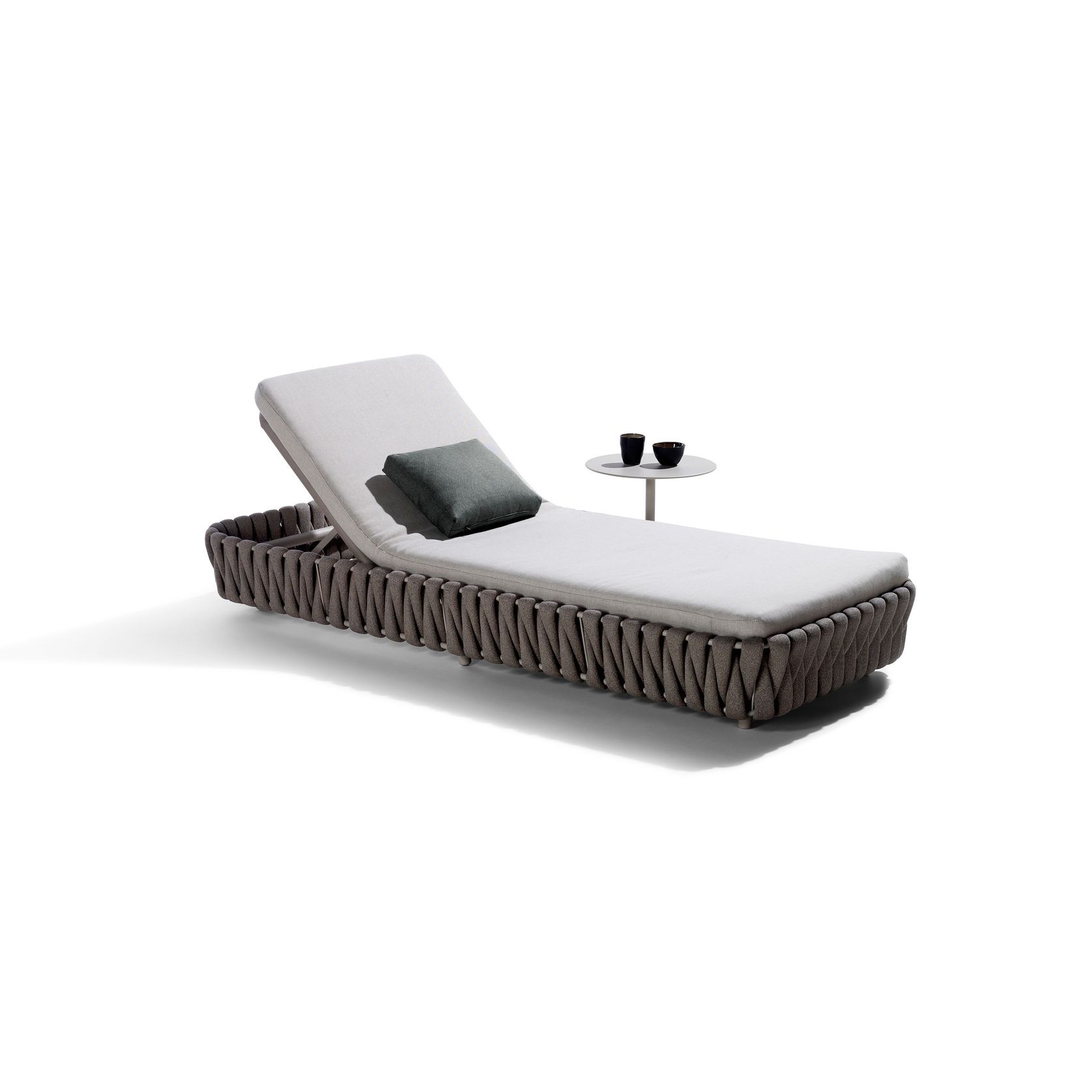 Tosca outdoor sunlounger by Tribu gallery detail image