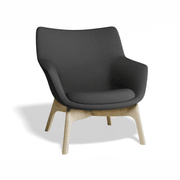 Flow Armchair - Dark Grey gallery detail image