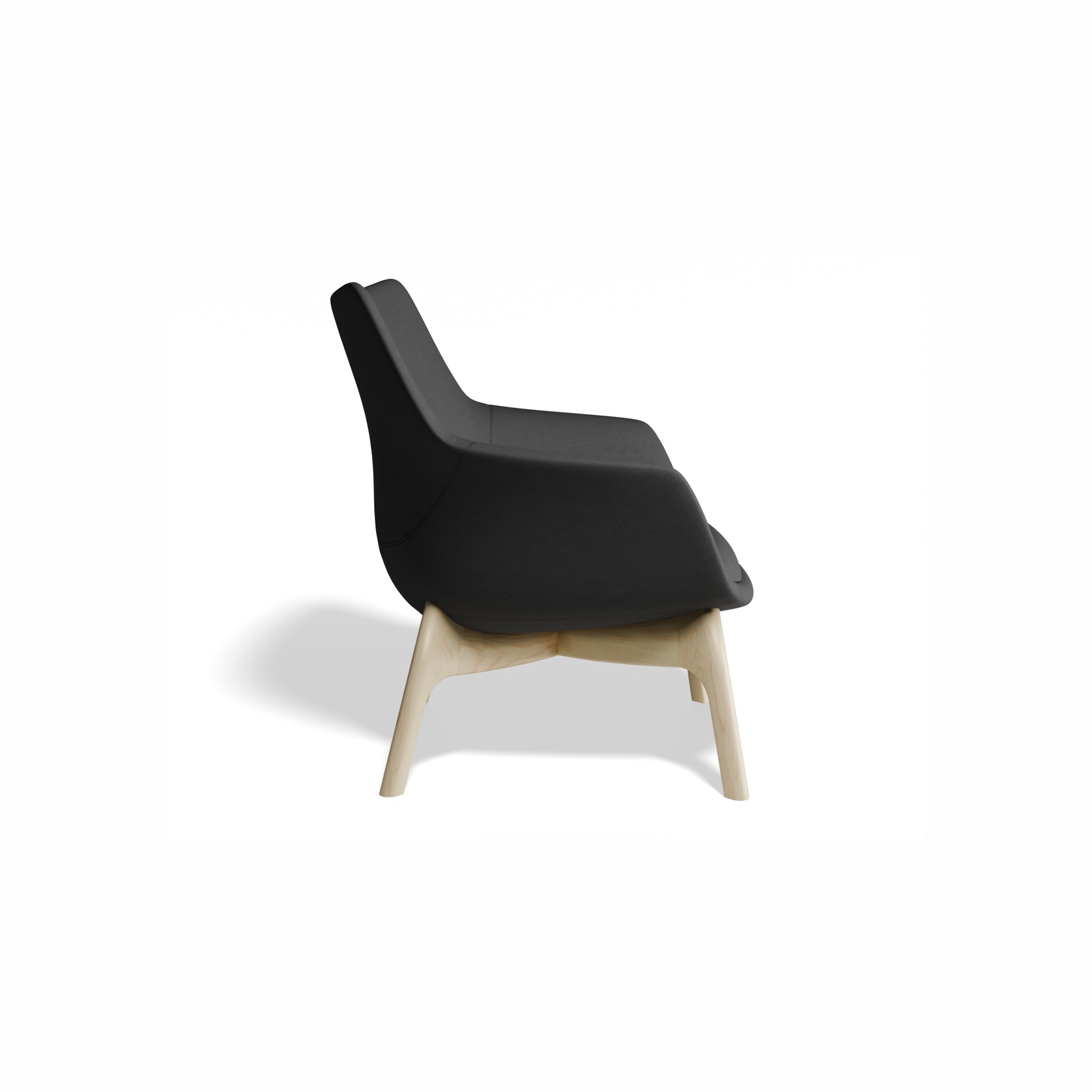 Flow Armchair - Dark Grey gallery detail image
